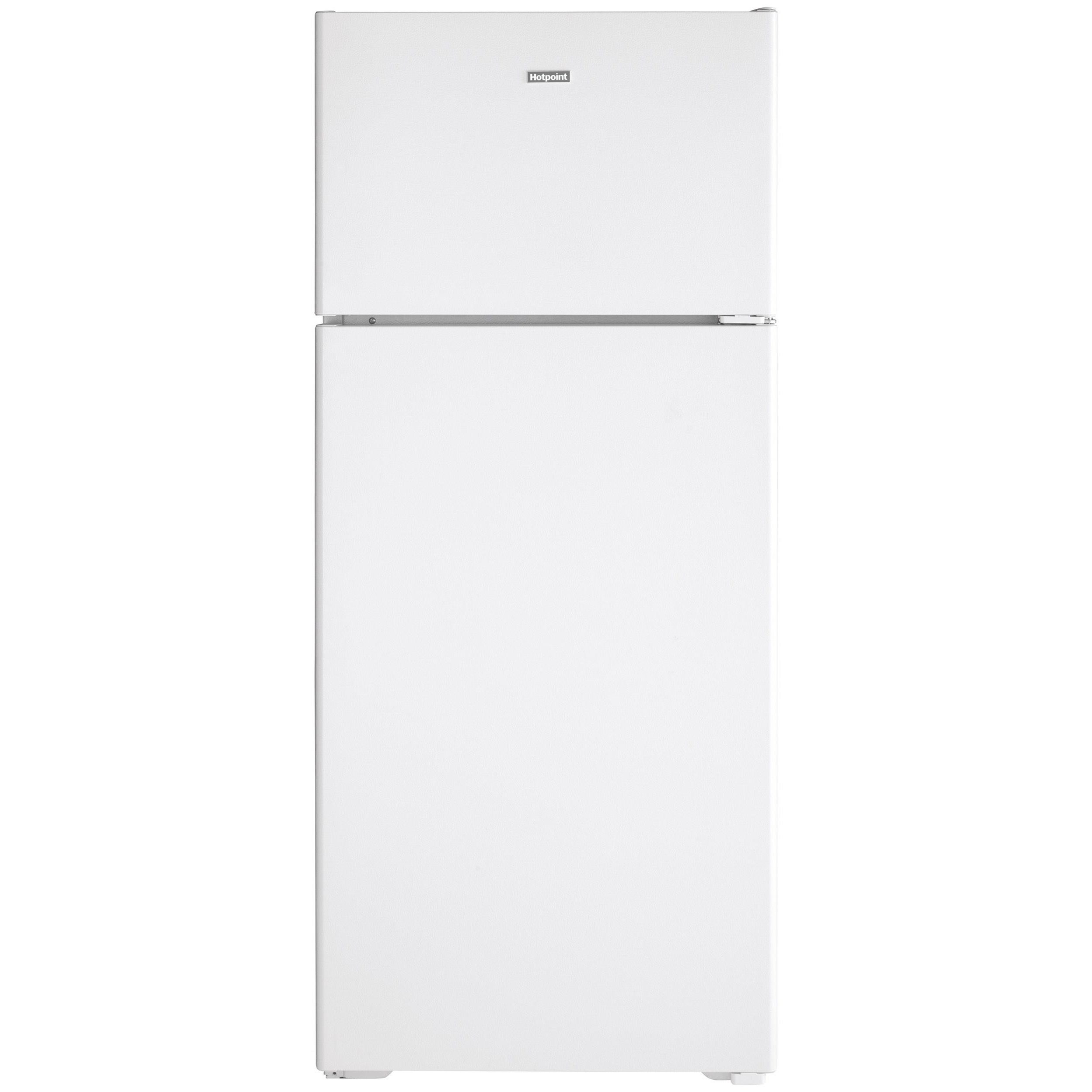 GE Appliances HPS18BTNRWW Hotpoint® 17.5 Cu. Ft. Recessed Handle Top